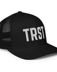 "TRST"- Closed-back trucker cap