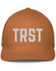 "TRST"- Closed-back trucker cap