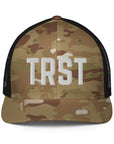 "TRST"- Closed-back trucker cap