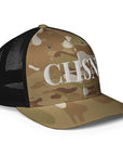 "CHSN"- Closed-back trucker cap