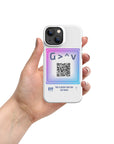 God is greater than...- Snap case for iPhone®