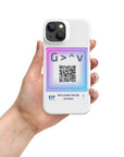 God is greater than...- Snap case for iPhone®