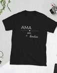 Ama Sin Límites- Camiseta de manga corta unisex