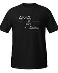 Ama Sin Límites- Camiseta de manga corta unisex