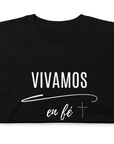 Vivamos en fé- Camiseta de manga corta unisex