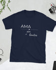 Ama Sin Límites- Camiseta de manga corta unisex