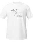 Ama Sin Límites- Camiseta de manga corta unisex