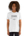 Vivamos en fé- Camiseta de manga corta unisex