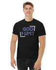 GOD First -Unisex classic tee (Dark Colors)