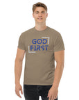 GOD First -Unisex classic tee (Dark Colors)