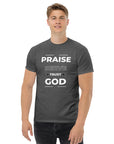 Unisex classic tee (Dark Colors)- Praise, Serve and Trust God