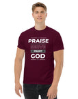 Unisex classic tee (Dark Colors)- Praise, Serve and Trust God