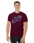 GOD First -Unisex classic tee (Dark Colors)