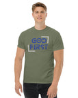 GOD First -Unisex classic tee (Dark Colors)