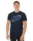 GOD First -Unisex classic tee (Dark Colors)