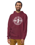 Sudadera con capucha unisex - Nacido para alabar