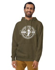 Sudadera con capucha unisex - Nacido para alabar