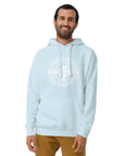 Sudadera con capucha unisex - Nacido para alabar