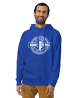 Sudadera con capucha unisex - Nacido para alabar
