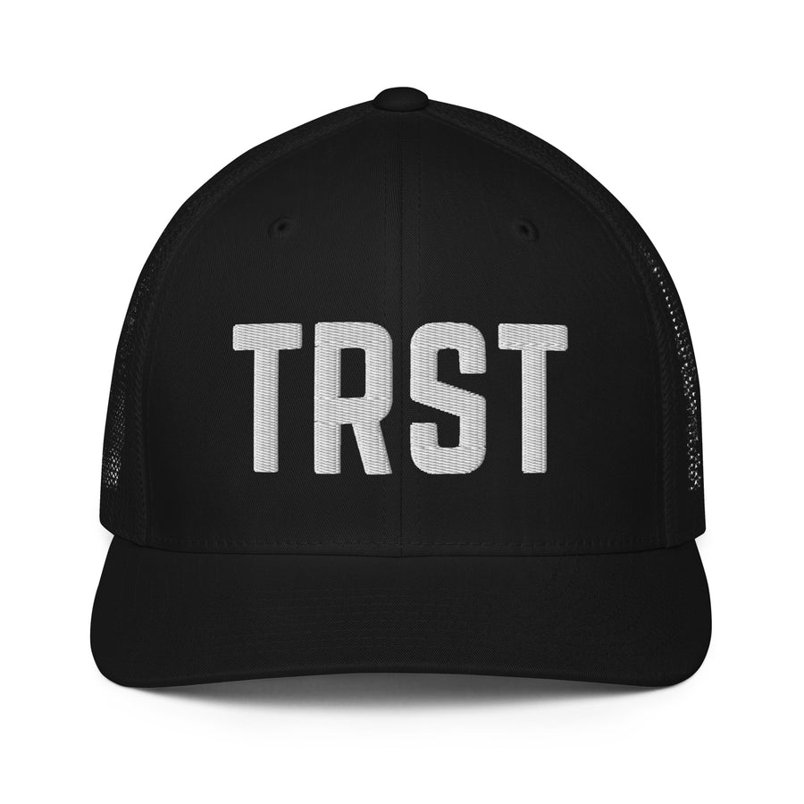 "TRST"- Closed-back trucker cap