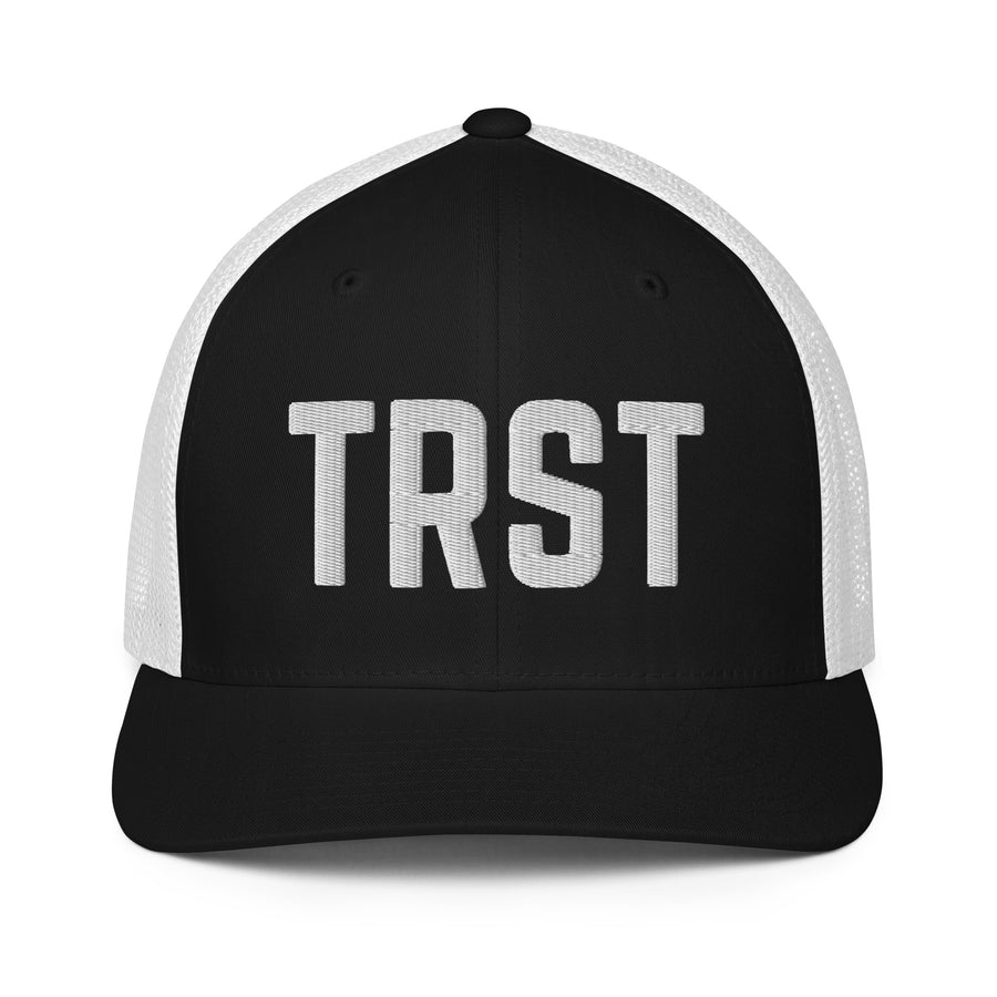 "TRST"- Closed-back trucker cap