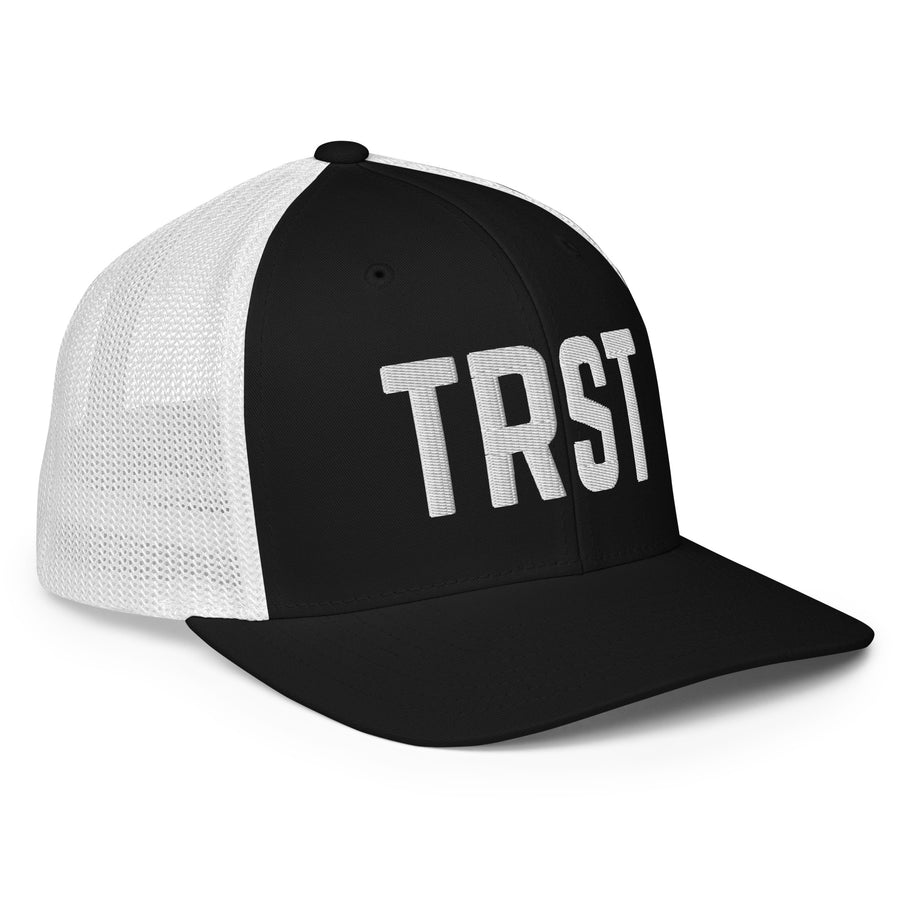 "TRST"- Closed-back trucker cap