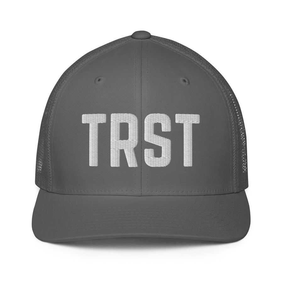"TRST"- Closed-back trucker cap