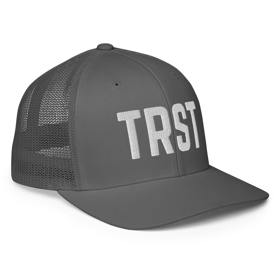 "TRST"- Closed-back trucker cap
