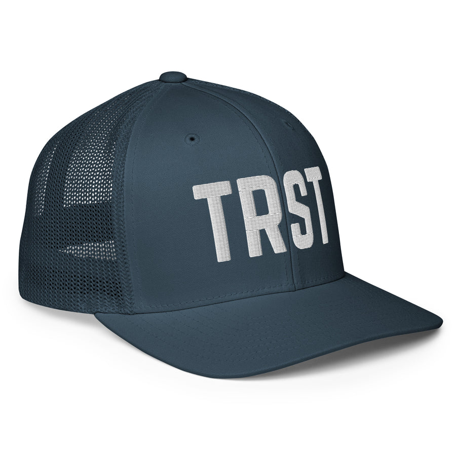 "TRST"- Closed-back trucker cap