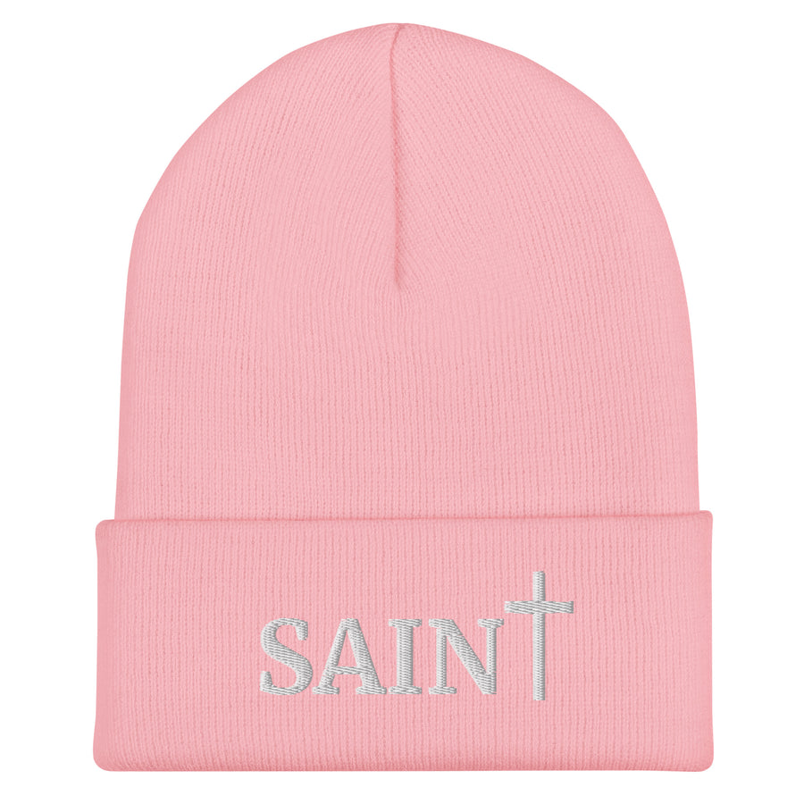 "Saint"- Cuffed Beanie