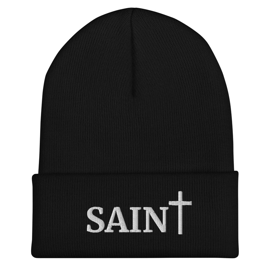 "Saint"- Cuffed Beanie