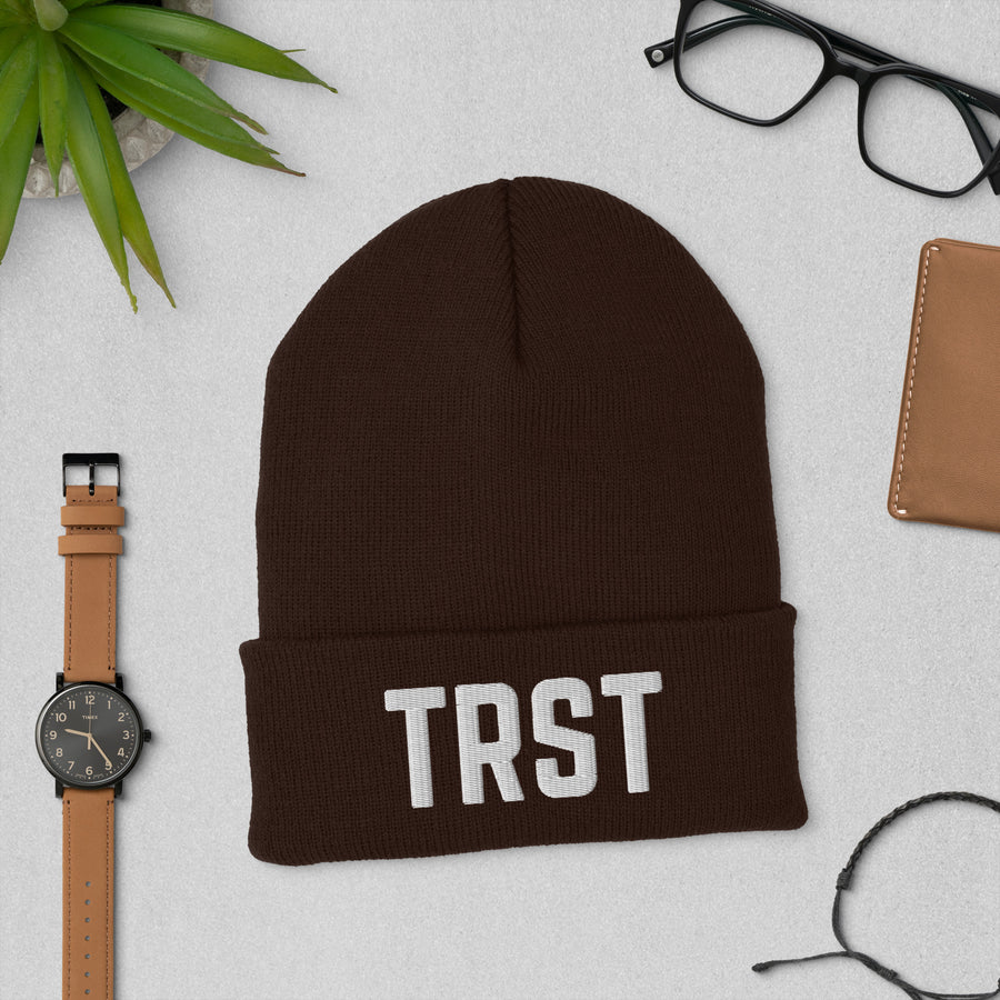 TRST (Trust)-Cuffed Beanie
