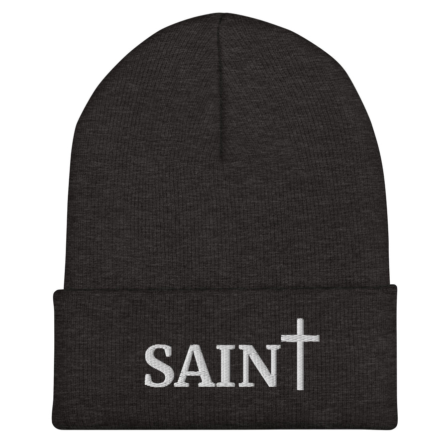 "Saint"- Cuffed Beanie