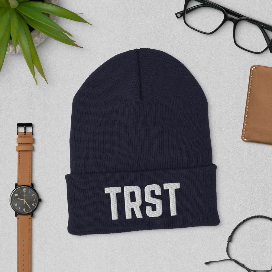 TRST (Trust)-Cuffed Beanie