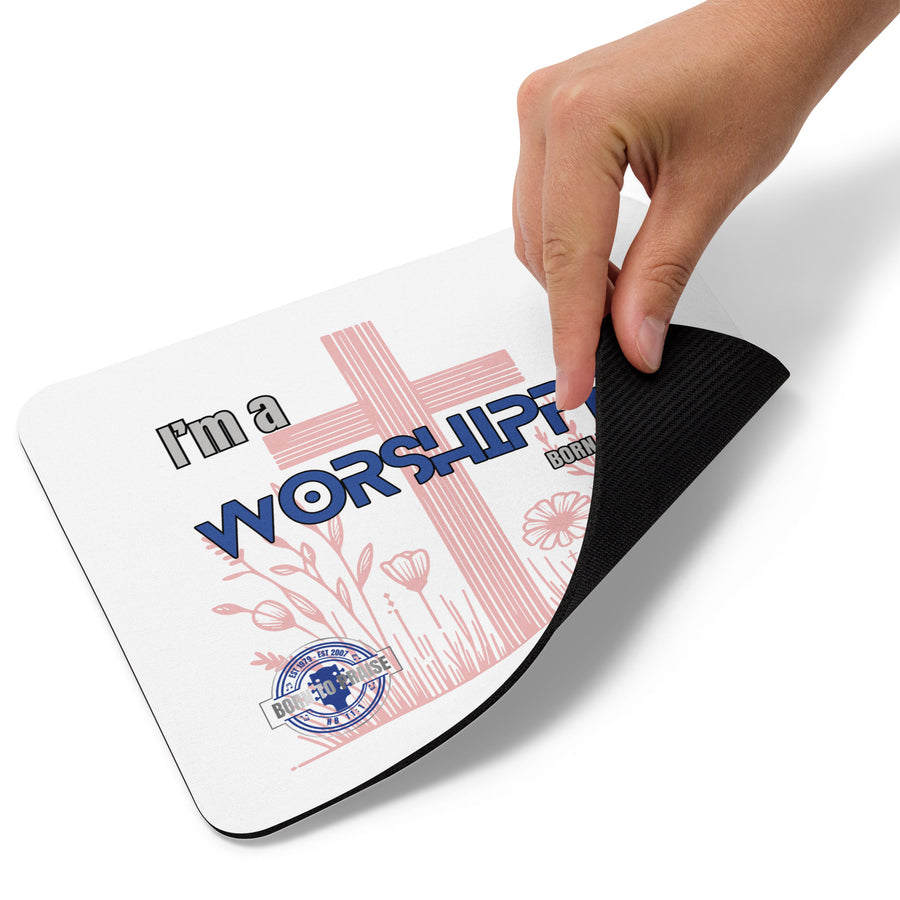 I'm a Worshipper Mouse pad- Girls Edition