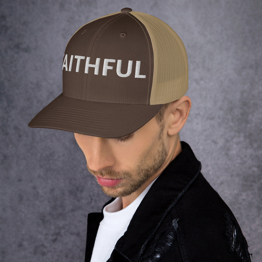 "Faithful"- Trucker Cap