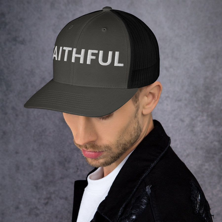 "Faithful"- Trucker Cap