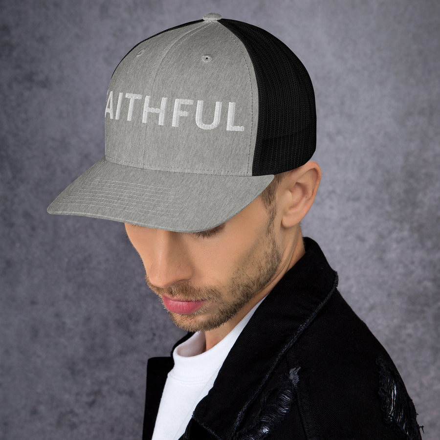 "Faithful"- Trucker Cap