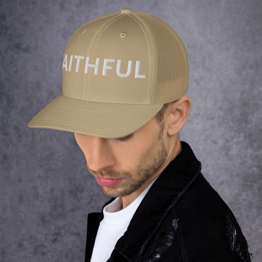 "Faithful"- Trucker Cap