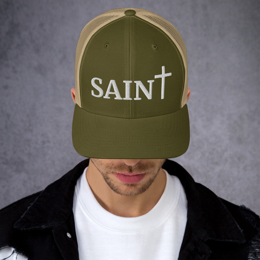 "Saint" Trucker Cap