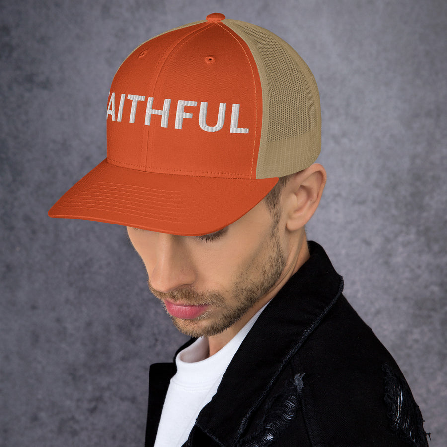 "Faithful"- Trucker Cap