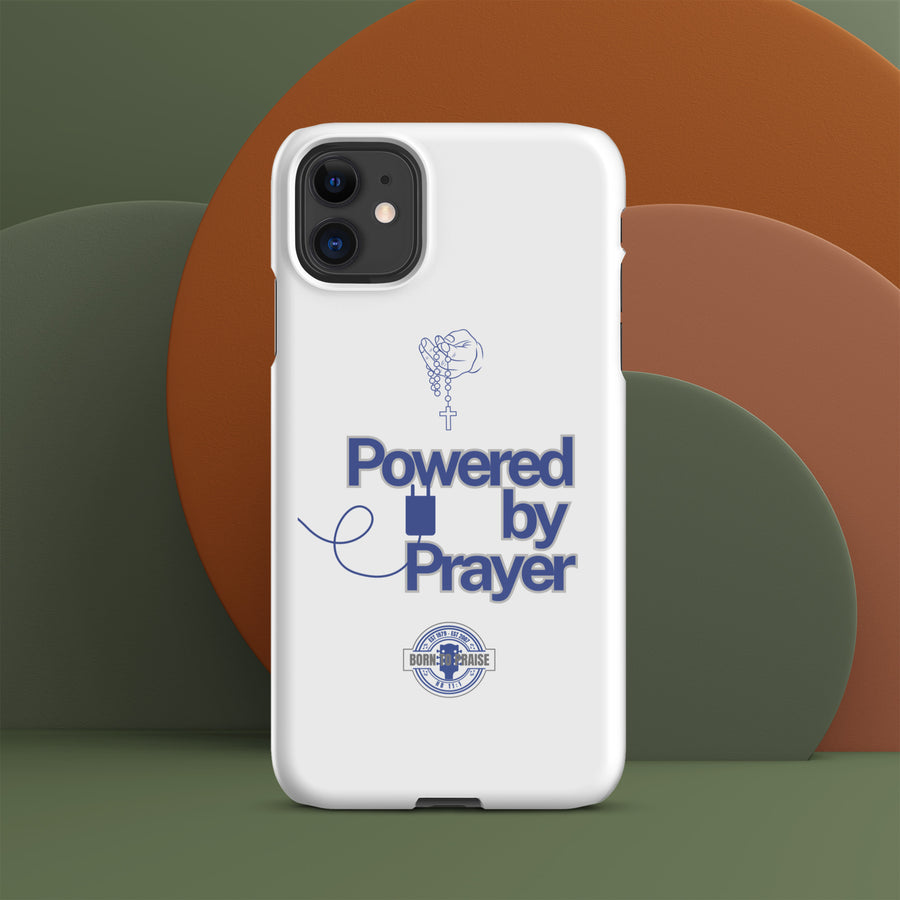 Powered by Prayer- Snap case for iPhone®