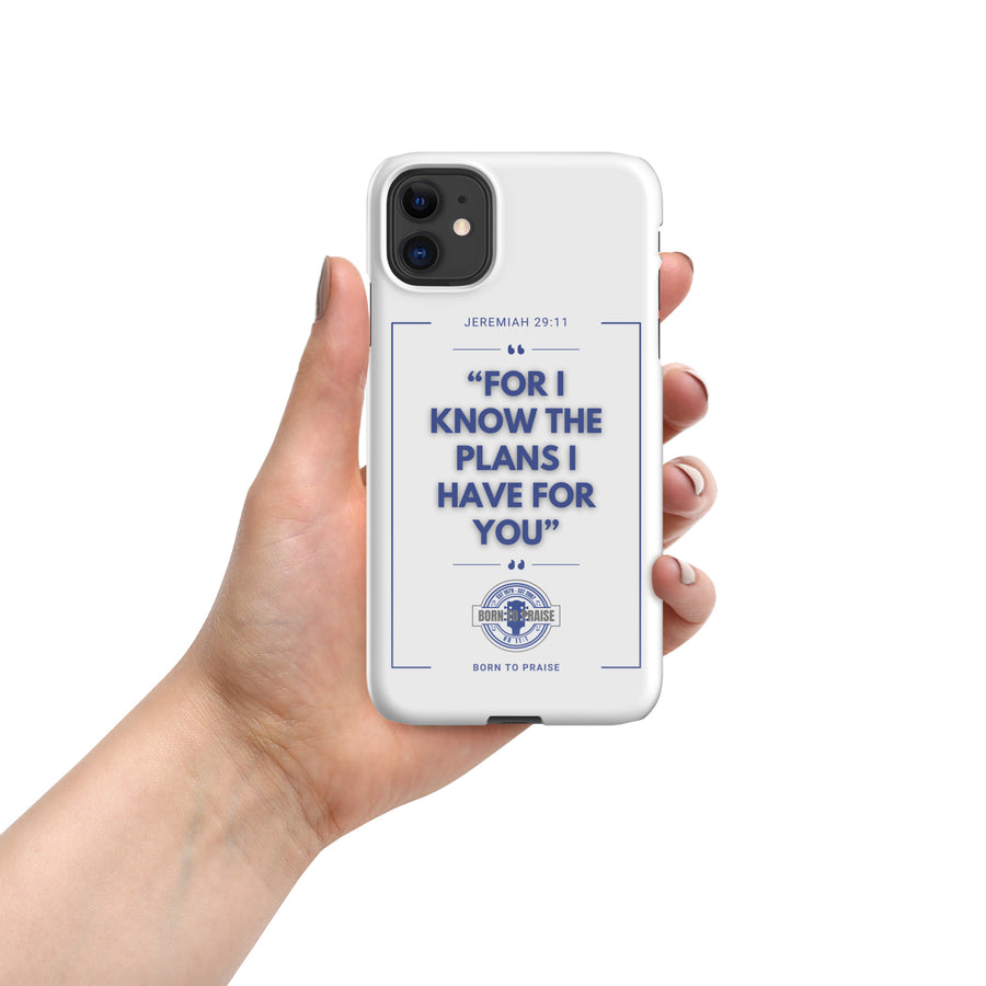 Jeremiah 29:11- Snap case for iPhone®