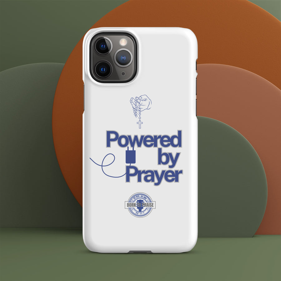 Powered by Prayer- Snap case for iPhone®