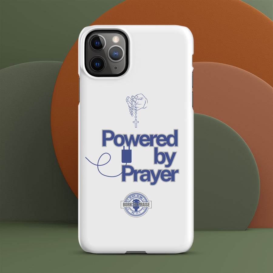 Powered by Prayer- Snap case for iPhone®