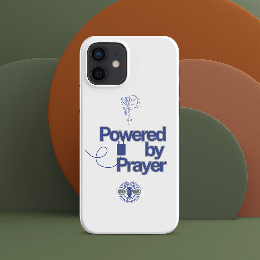Powered by Prayer- Snap case for iPhone®
