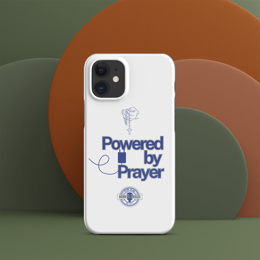 Powered by Prayer- Snap case for iPhone®