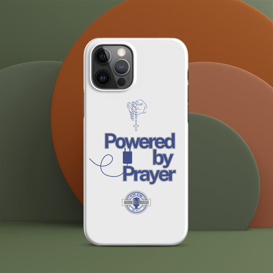 Powered by Prayer- Snap case for iPhone®