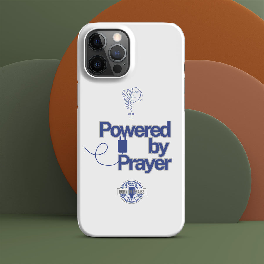 Powered by Prayer- Snap case for iPhone®