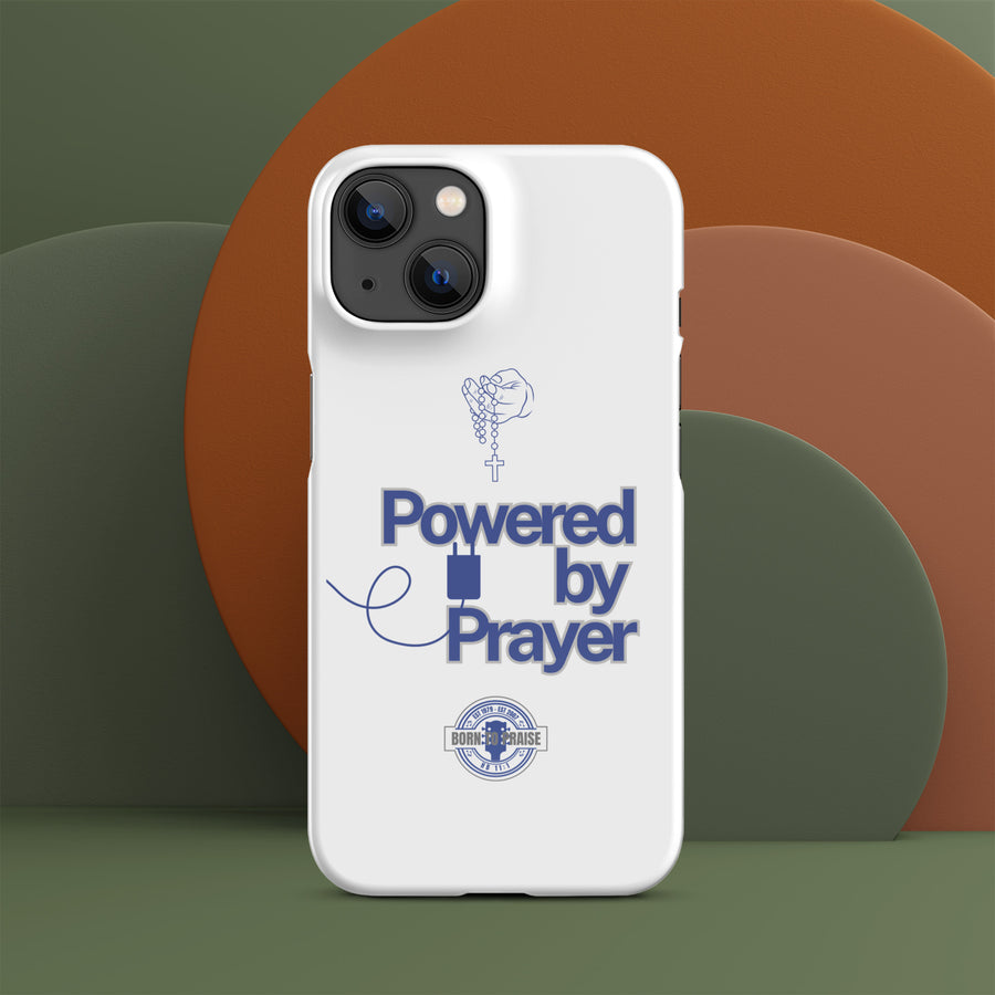 Powered by Prayer- Snap case for iPhone®